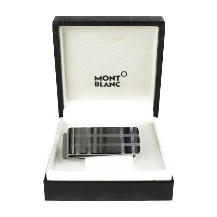 楽天市場】新品未使用展示品 MONTBLANC モンブラン マネークリップ
