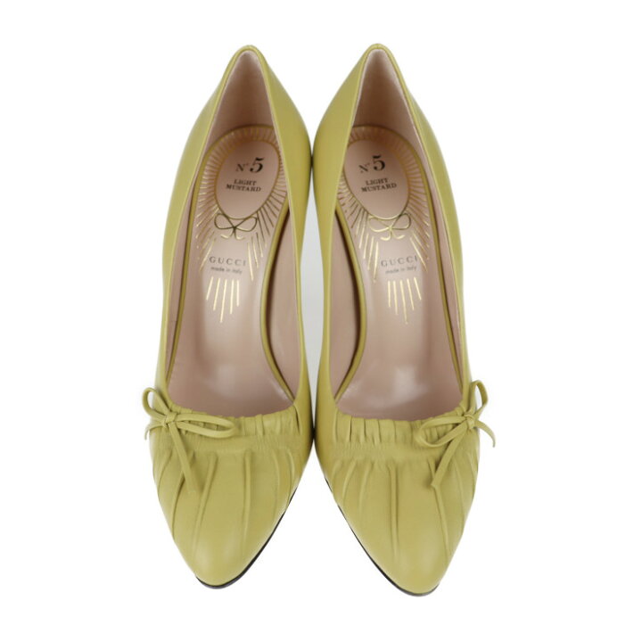 楽天市場】新品未使用展示品 GUCCI グッチ NO.5 LIGHT MUSTARD 