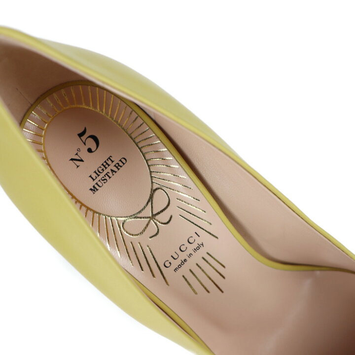 楽天市場】新品未使用展示品 GUCCI グッチ NO.5 LIGHT MUSTARD 