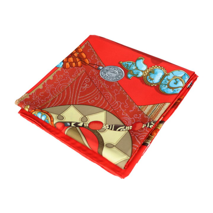 楽天市場】新品未使用展示品 HERMES エルメス TIBET カレ90 