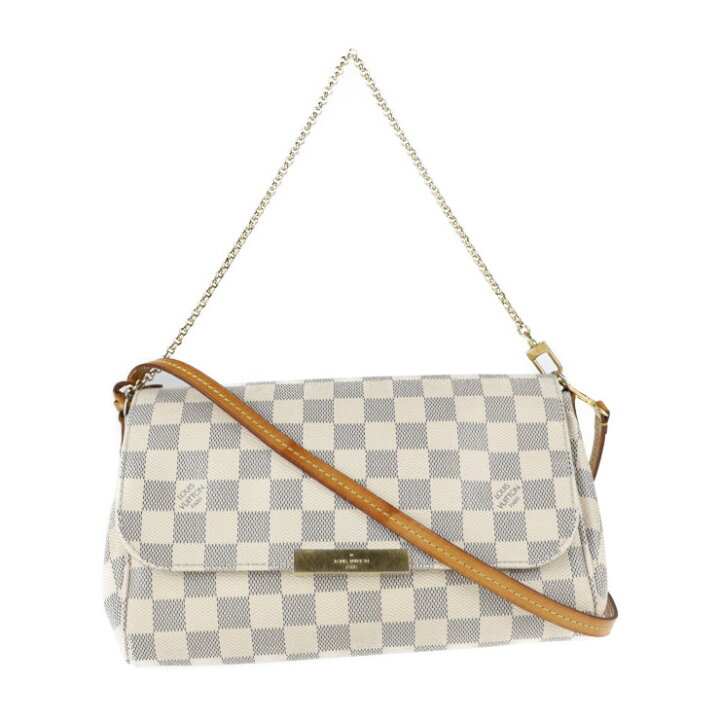 楽天市場】LOUIS VUITTON ルイ ヴィトン フェイボリットPM ダミエ  