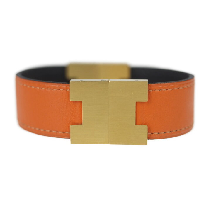 楽天市場】美品 HERMES エルメス ルーリー ブレスレット - レザー 