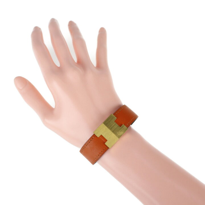 楽天市場】美品 HERMES エルメス ルーリー ブレスレット - レザー 