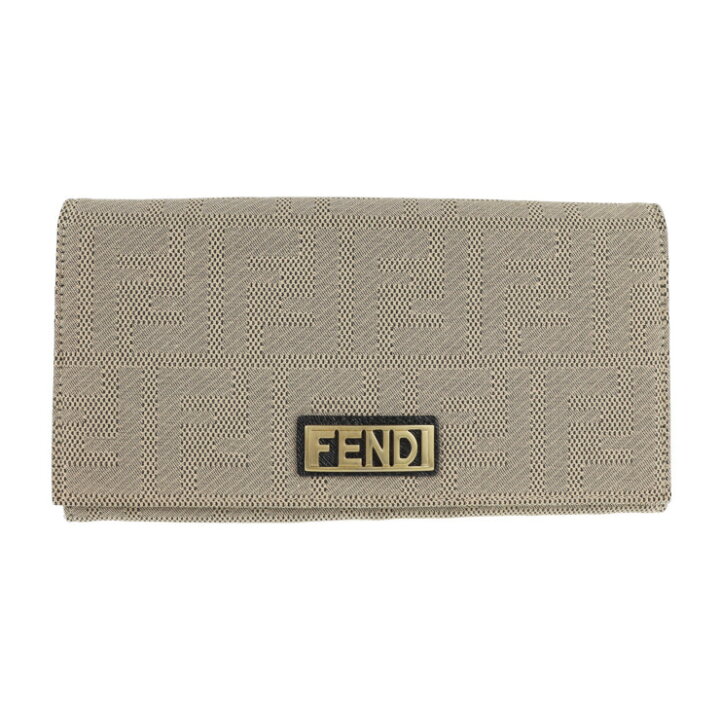 楽天市場】新品未使用展示品 FENDI フェンディ 二つ折り財布 2401 