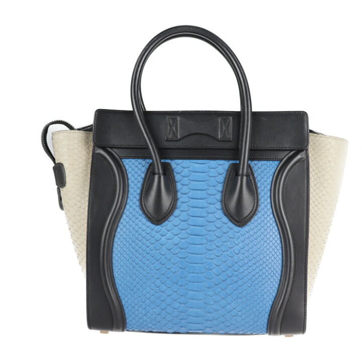 楽天市場】CELINE セリーヌ マイクロショッパー ラゲージ トートバッグ 