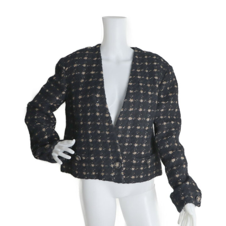 楽天市場】新品未使用展示品 CHANEL シャネル テーラードジャケット  