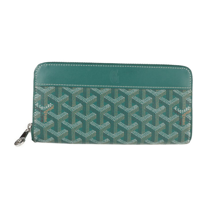 楽天市場】美品 GOYARD ゴヤール 長財布 PVC レザー グリーン 