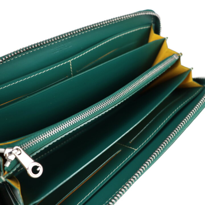 楽天市場】美品 GOYARD ゴヤール 長財布 PVC レザー グリーン 