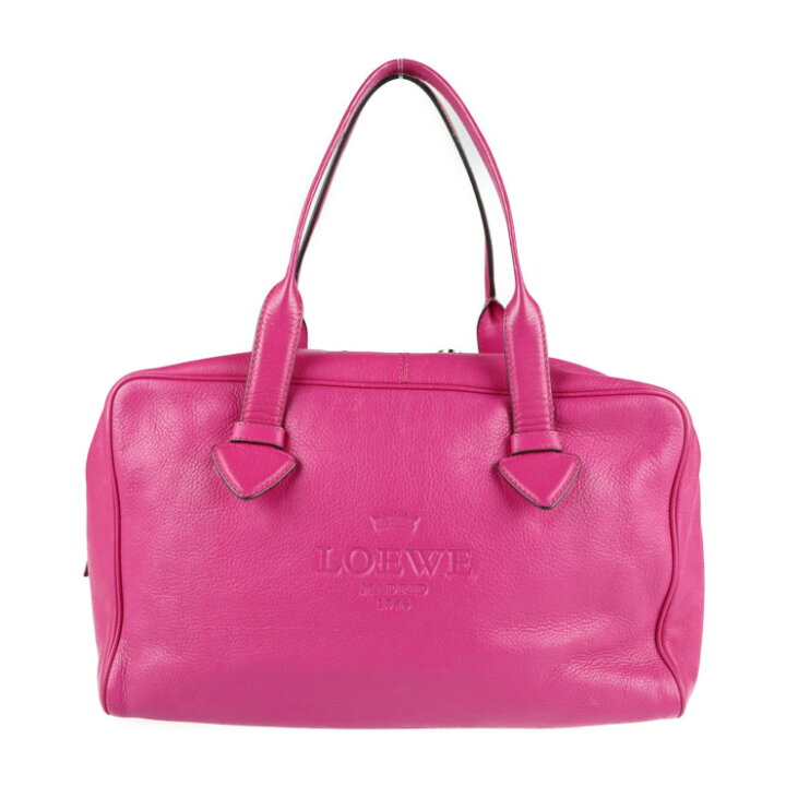 楽天市場】美品 LOEWE ロエベ ヘリテージ ハンドバッグ - レザー 