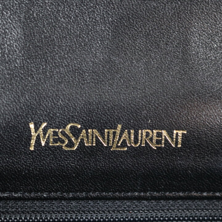 楽天市場】美品 YVES SAINT LAURENT イヴ サンローラン クラッチバッグ 