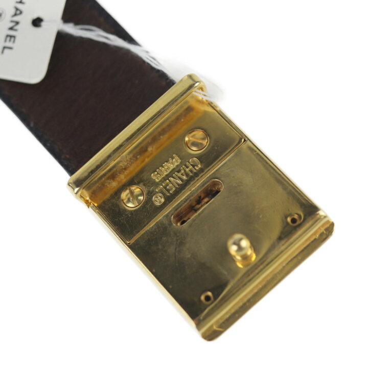 楽天市場】美品 CHANEL シャネル ベルト 表記サイズ 85/34 リザード 