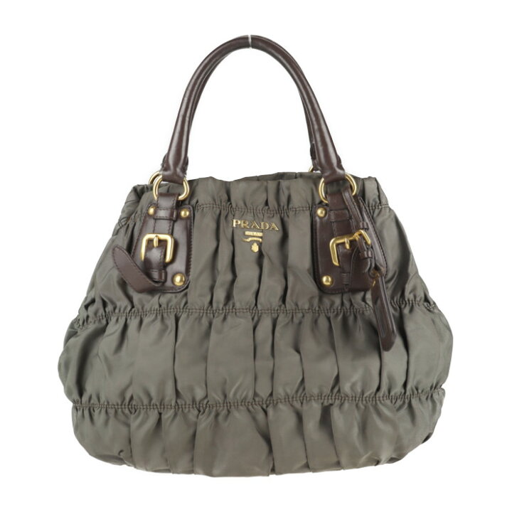 楽天市場】PRADA プラダ ショルダーバッグ BN1792 ナイロン FUMO 