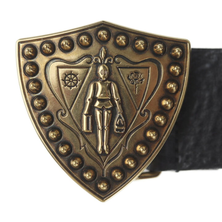 楽天市場】美品 GUCCI グッチ ベルト 322086 レザー ブラック クレスト  