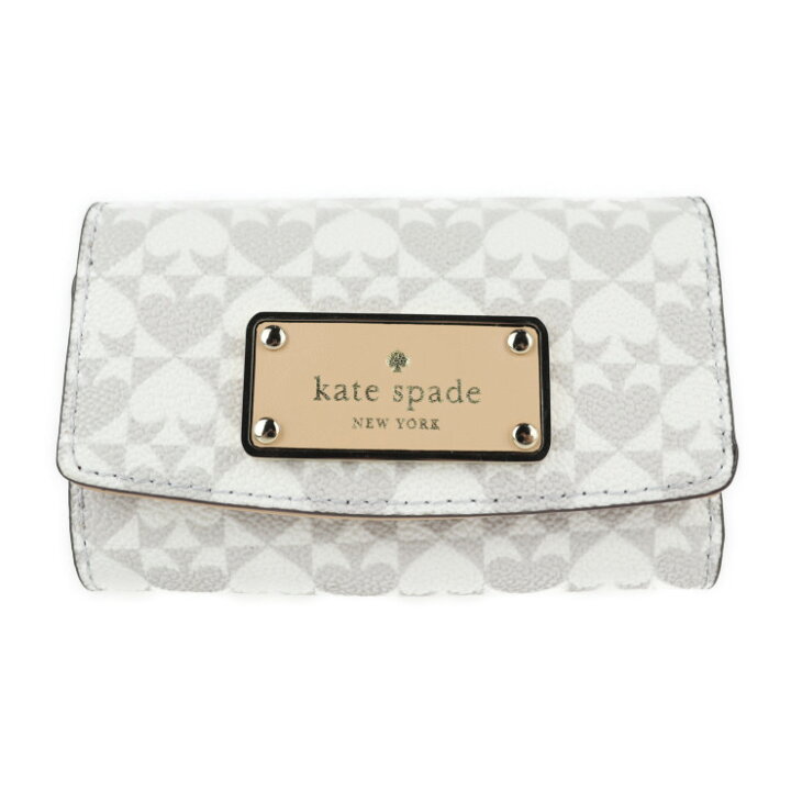 KATE SPADE ケイトスペードのキーケース ホワイト（kate spade ケイト  