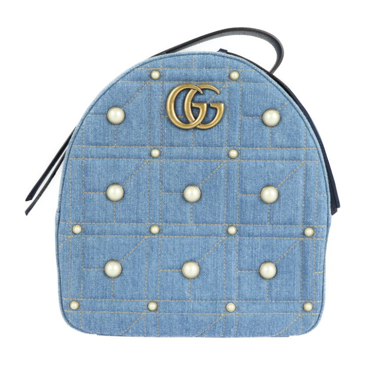 楽天市場】超美品 GUCCI グッチ GGマーモント リュック・デイパック 