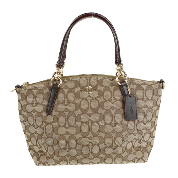 楽天市場】超美品 COACH コーチ シグネチャー ハンドバッグ F58283  