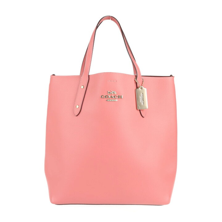 楽天市場】超美品 COACH コーチ トートバッグ 91030 レザー ピンク 