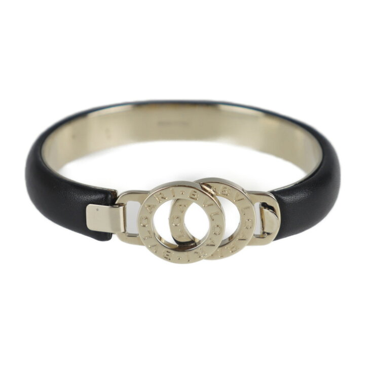 楽天市場】美品 BVLGARI ブルガリ ブレスレット レザー メタル 