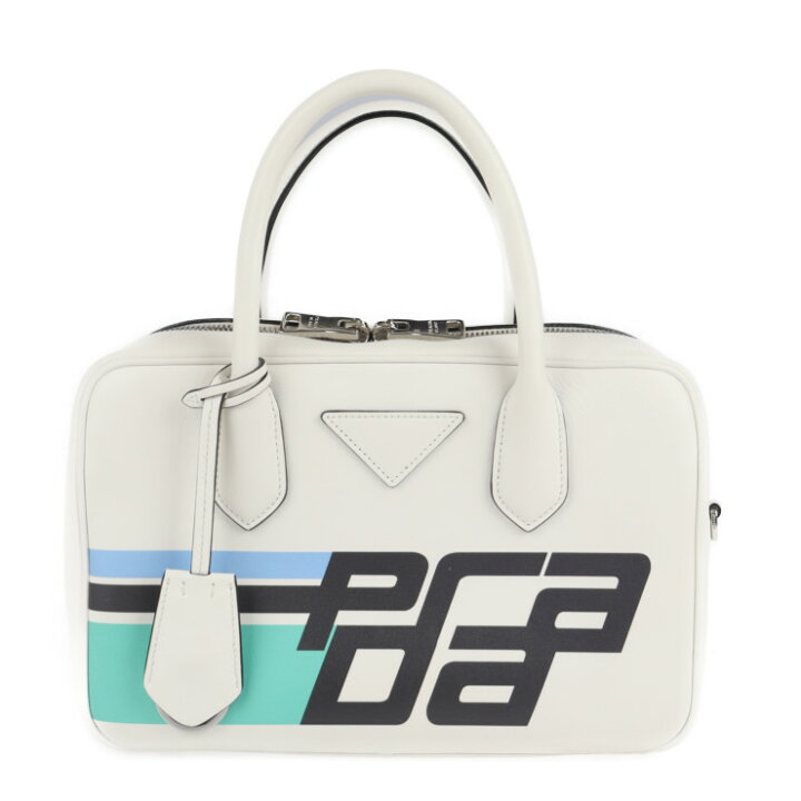 楽天市場】超美品 PRADA プラダ ミラージュ ハンドバッグ 1BB049 