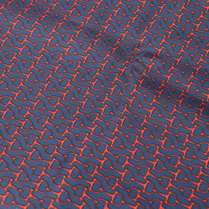 楽天市場】美品 HERMES エルメス ストール シルク 100％ ネイビー 