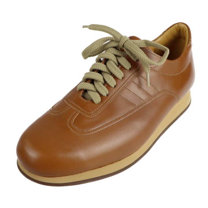 楽天市場】超美品 BURBERRY バーバリー スニーカー レザー キャメル 