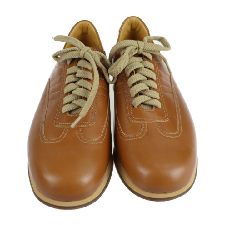 楽天市場】超美品 BURBERRY バーバリー スニーカー レザー キャメル 