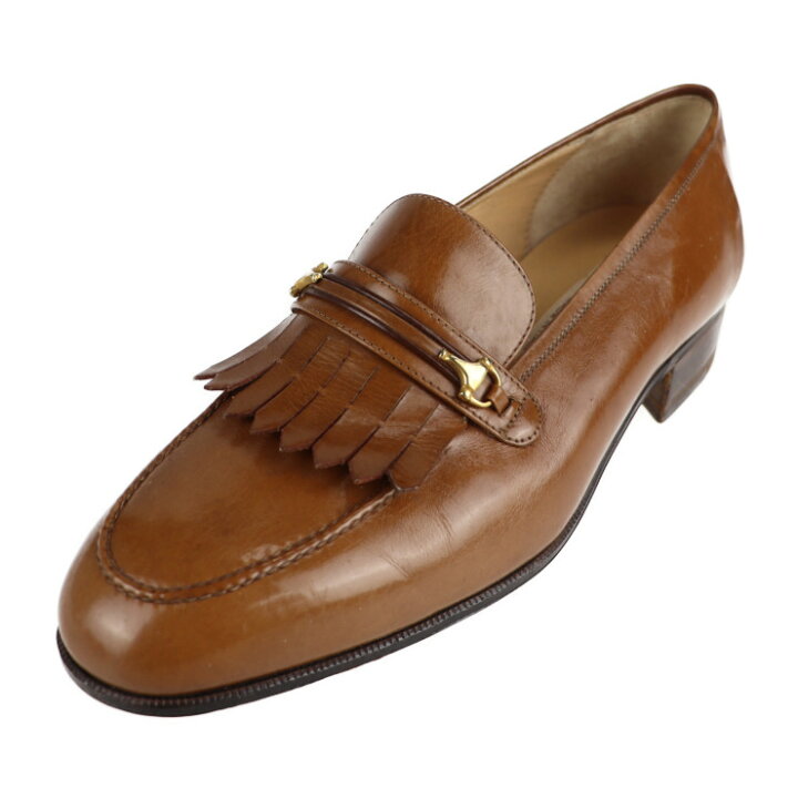 楽天市場】美品 GUCCI グッチ ホースビット ローファー 110 097 1013  