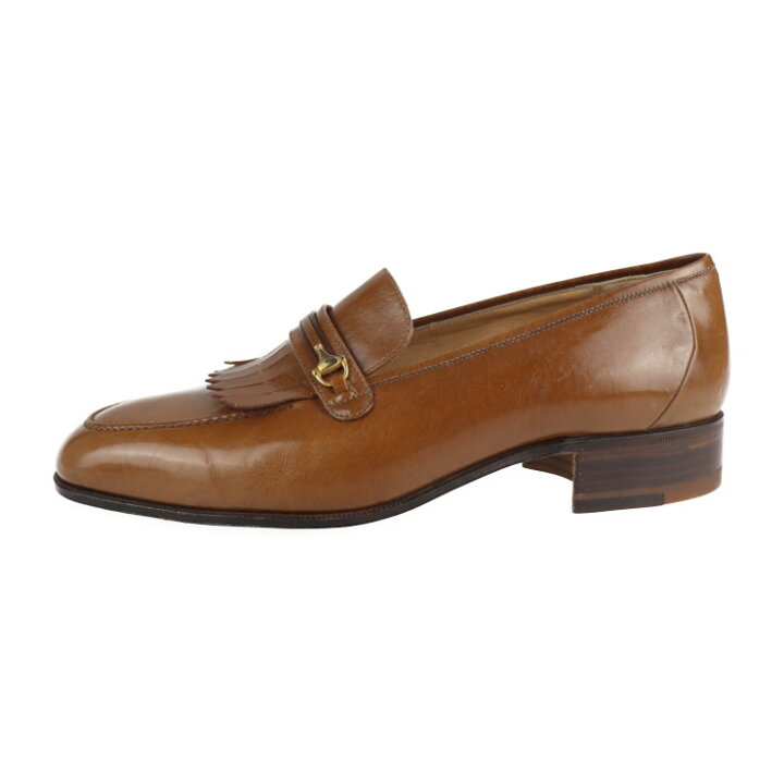 楽天市場】美品 GUCCI グッチ ホースビット ローファー 110 097 1013 