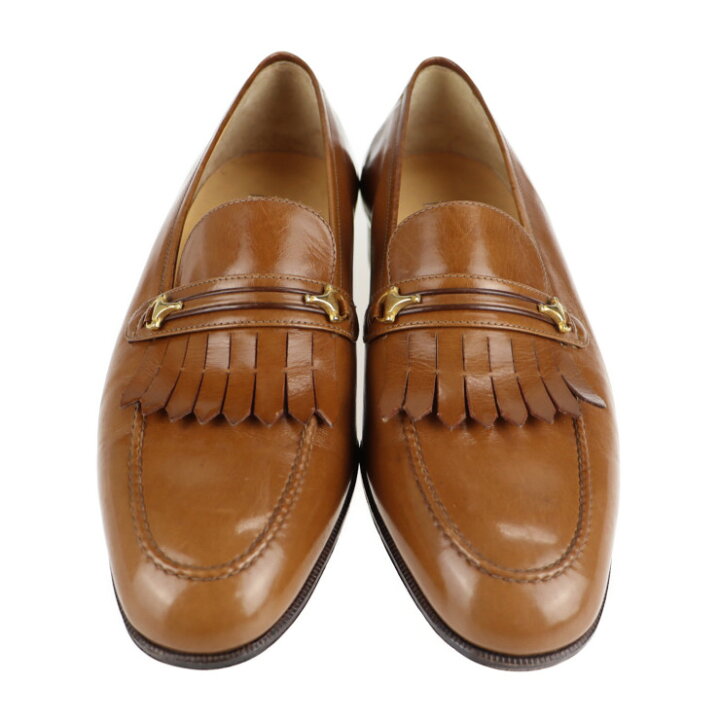 楽天市場】美品 GUCCI グッチ ホースビット ローファー 110 097 1013 