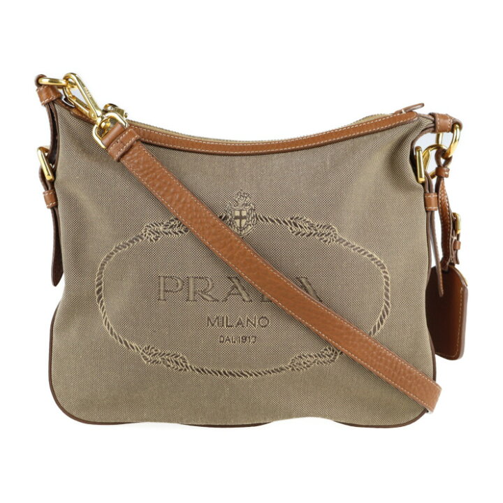 楽天市場】超美品 PRADA プラダ ジャガード ショルダーバッグ BT0706  