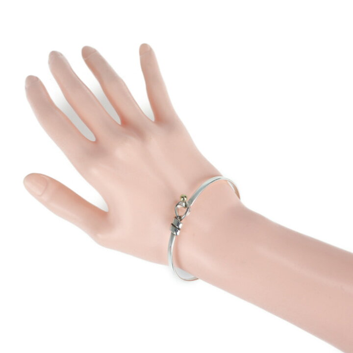 ティファニー TIFFANY & CO. フックアンドアイ バングル 750 925  