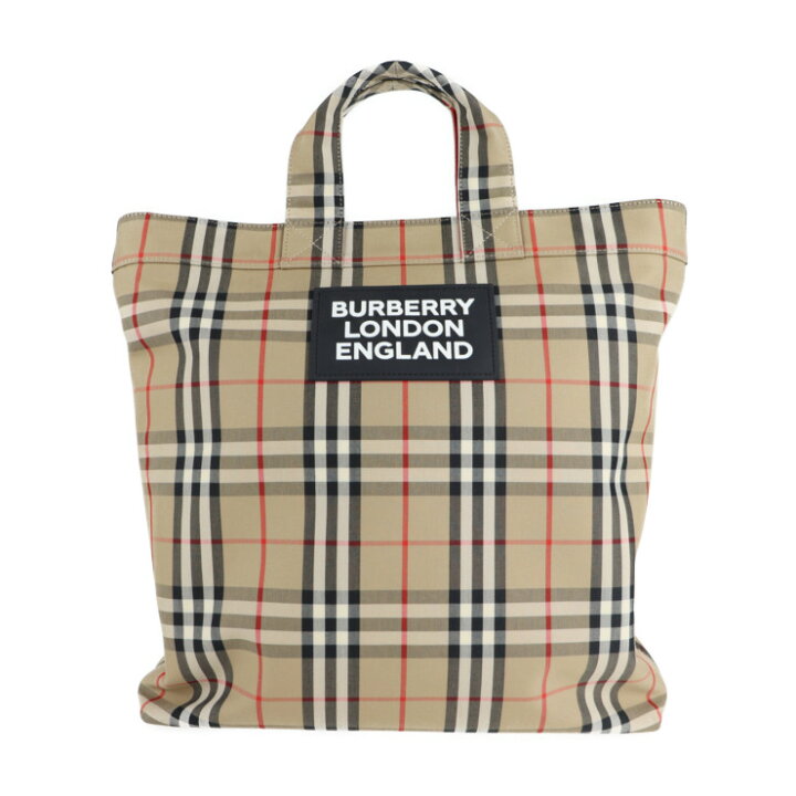 楽天市場】超美品 BURBERRY バーバリー トートバッグ キャンバス  