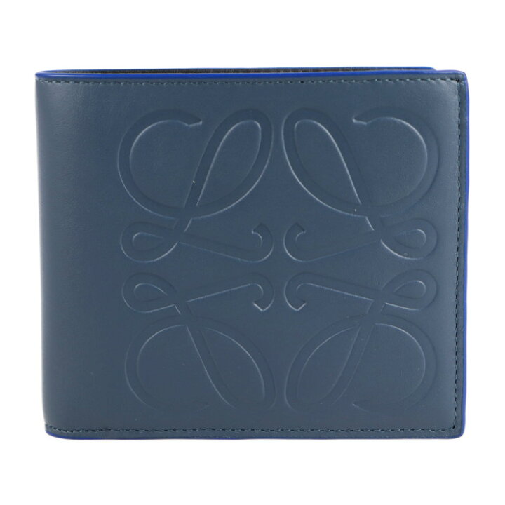 楽天市場】超美品 LOEWE ロエベ アナグラムロゴ 二つ折り財布 106.54  