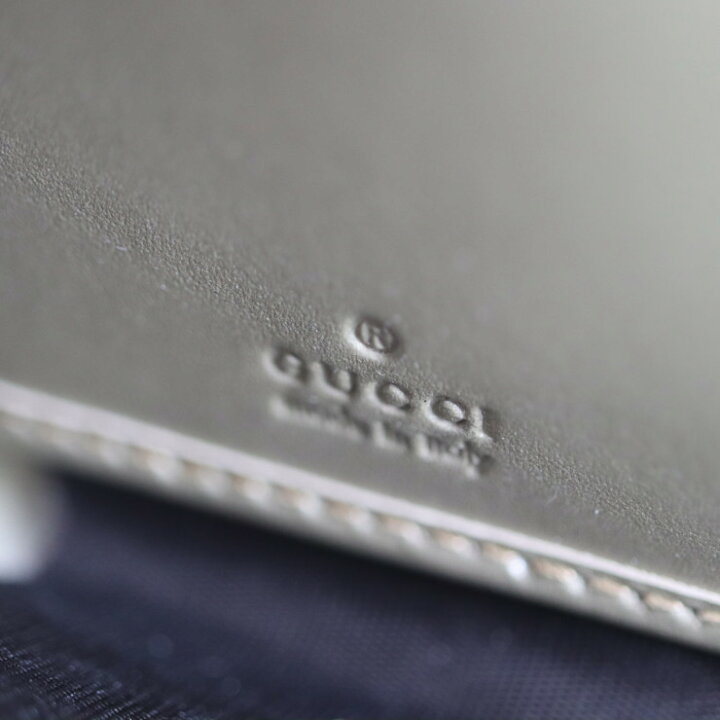 楽天市場】GUCCI グッチ グッチシマ 長財布 388680 レザー シャンパン 