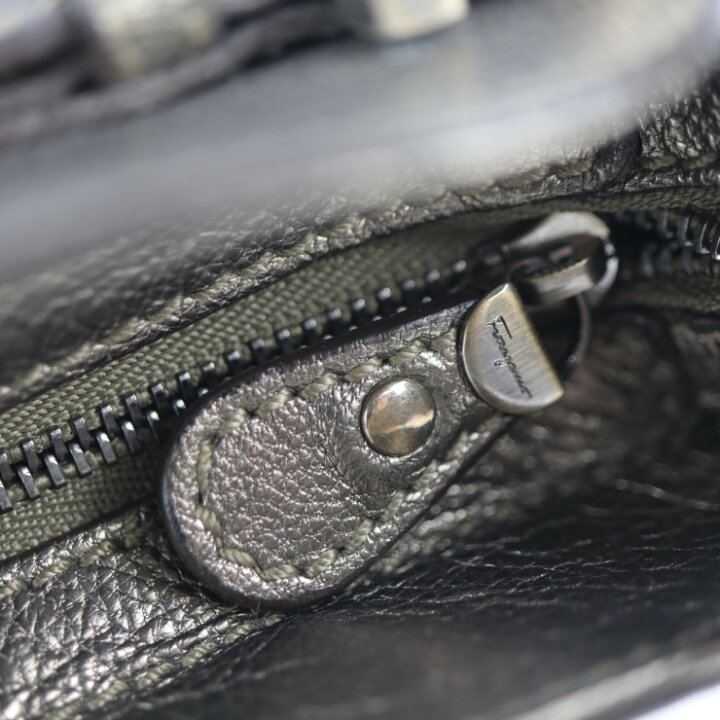楽天市場】美品 Salvatore Ferragamo サルヴァトーレ フェラガモ  