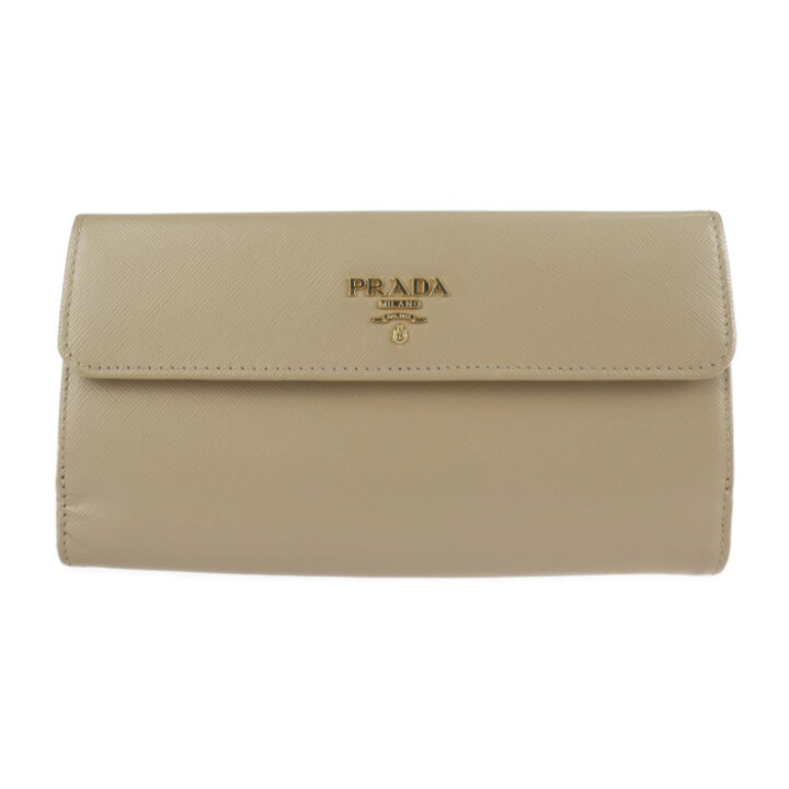 楽天市場】美品 PRADA プラダ 長財布 1M1133 サフィアーノレザー 
