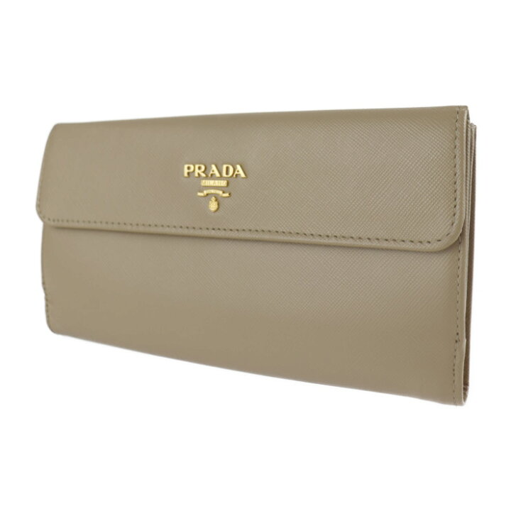 楽天市場】美品 PRADA プラダ 長財布 1M1133 サフィアーノレザー 