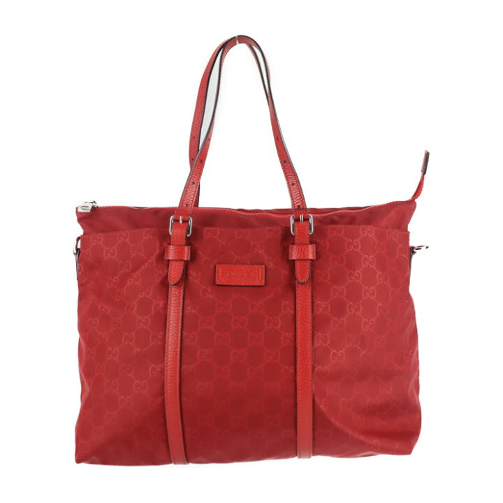 楽天市場】超美品 GUCCI グッチ グッチシマナイロン ハンドバッグ 