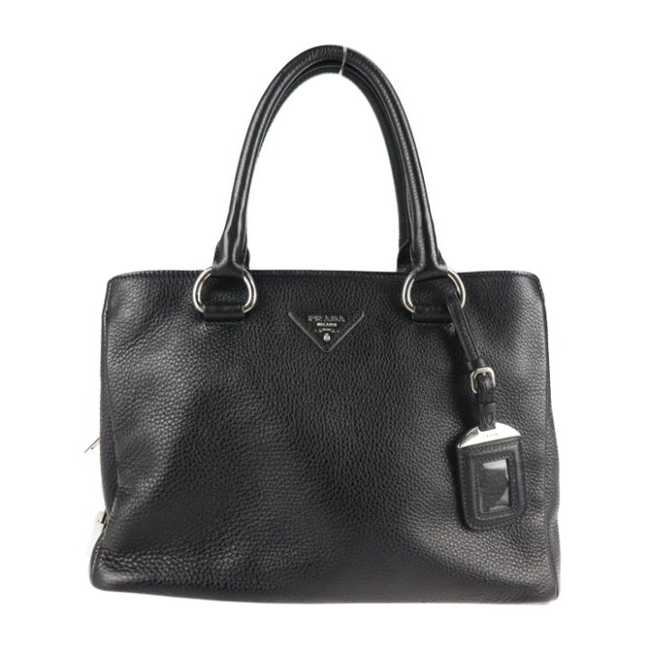 楽天市場】美品 PRADA プラダ ヴィッテロダイノ VITELLO DAINO 
