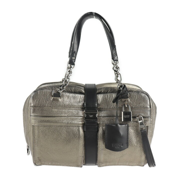 楽天市場】LOEWE ロエベ ローラ 26 ハンドバッグ - レザー ガン 