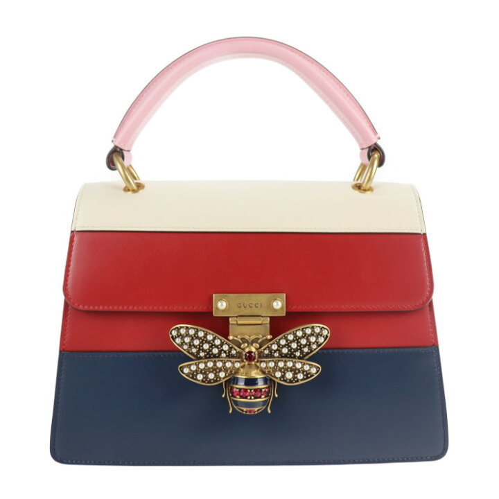 楽天市場】超美品 GUCCI グッチ クイーンマーガレット ハンドバッグ 