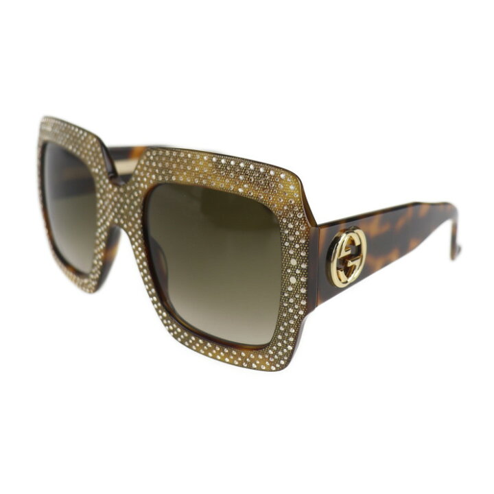 楽天市場】美品 GUCCI グッチ インターロッキングG サングラス GG0048S 