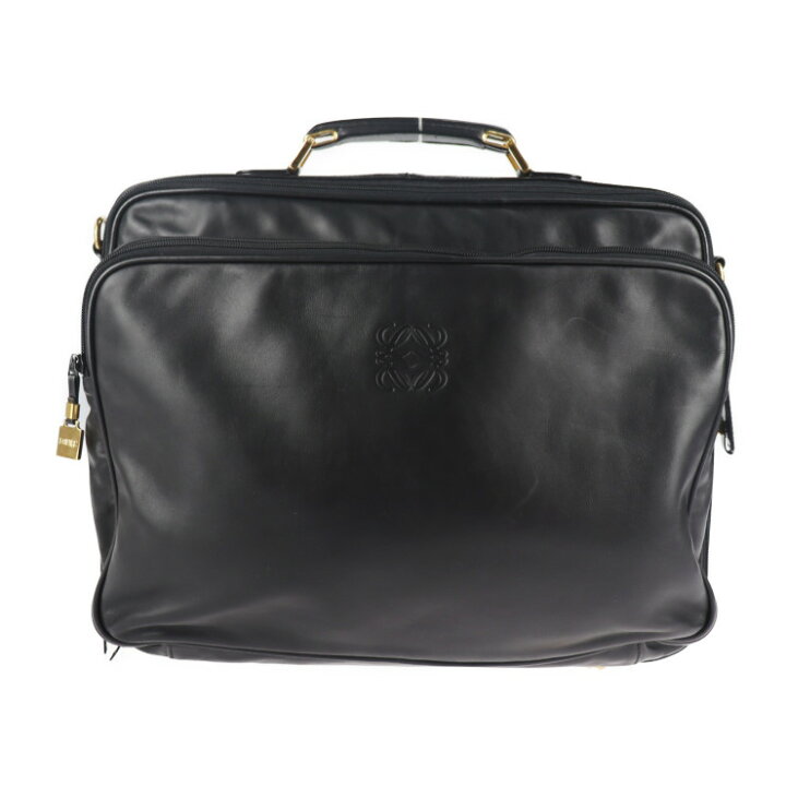 楽天市場】美品 LOEWE ロエベ アマソナ ビジネスバッグ レザー  
