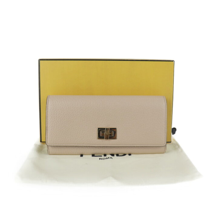 楽天市場】美品 FENDI フェンディ コンチネンタル ウォレット 