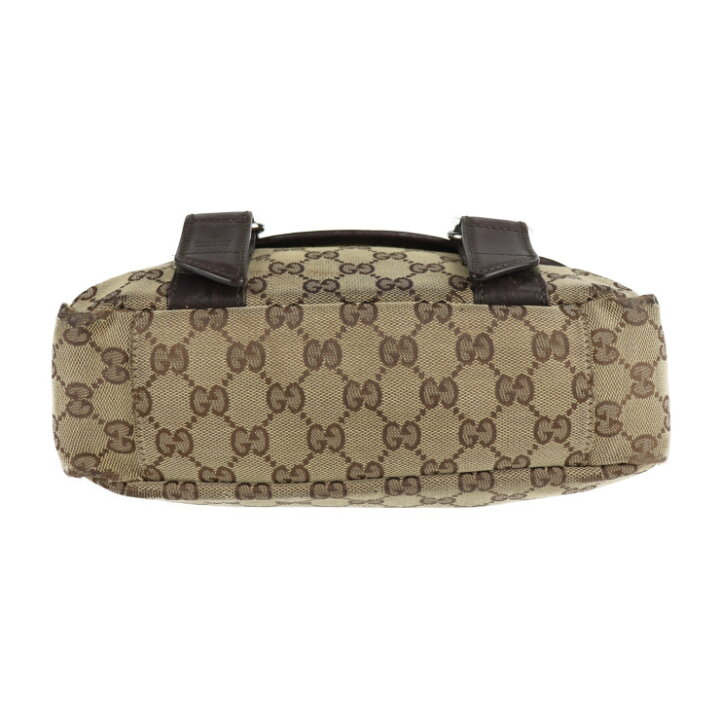 楽天市場】GUCCI グッチ ショルダーバッグ 145858 GGキャンバス レザー 