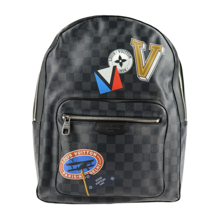 楽天市場】美品 LOUIS VUITTON ルイ ヴィトン ジョッシュ ダミエグラ 