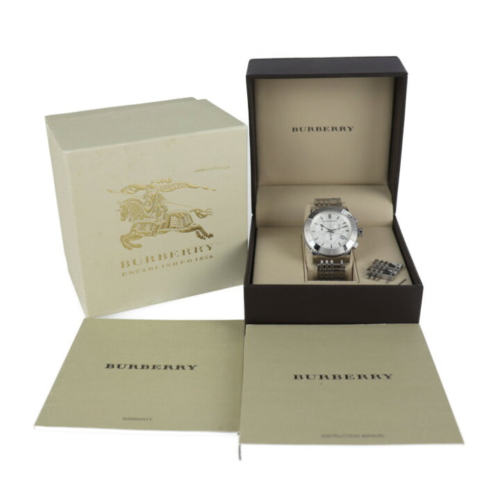 楽天市場】美品 BURBERRY バーバリー 腕時計 BU2303 ステンレス 