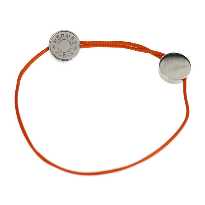 楽天市場】美品 HERMES エルメス セリエ ブレスレット メタル コットン 