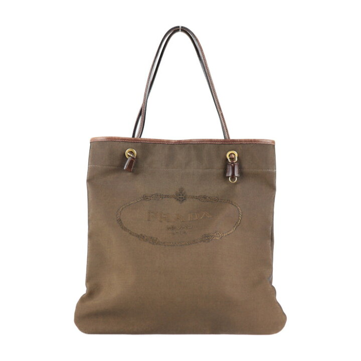 楽天市場】PRADA プラダ バッグ トートバッグ BR3581 キャンバス 