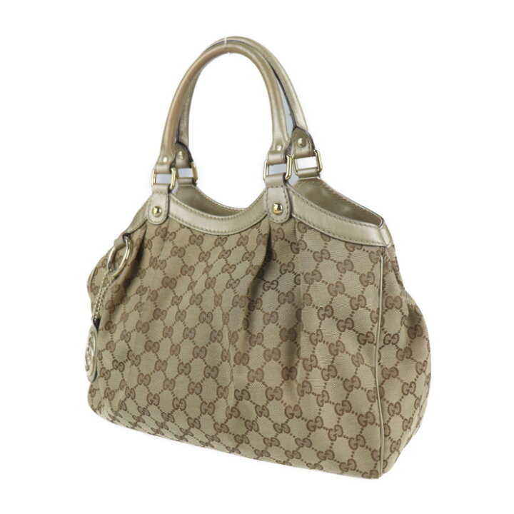 楽天市場】GUCCI グッチ スーキー ハンドバッグ 211944 GGキャンバス  